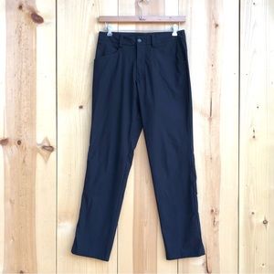 Lululemon Mens ABC Black Pants EUC Sz 34